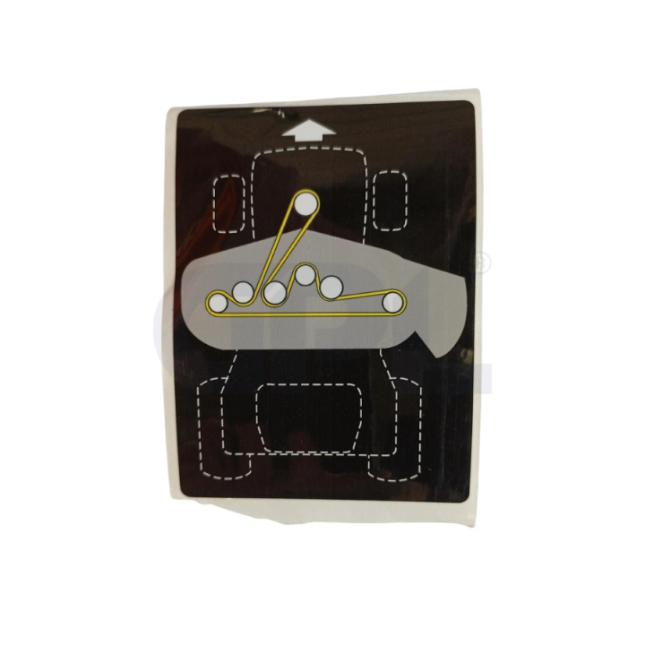 Naklejka w grupie Części Zamienne / Części zamienne Jonsered Kosiarki samojezdne / Części zamienne Jonsered LT 2217 A w GPLSHOP (5815800-01)