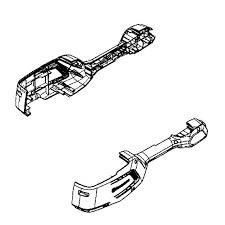 Obudowa L/R 36V 5825651-01 w grupie Części Zamienne / Części zamienne Wykaszarki / Części zamienne Husqvarna 115iL w GPLSHOP (5825651-01)