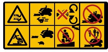 Naklejki startowe/ostrzegawcze P525D&P520 w grupie  w GPLSHOP (5825700-05)