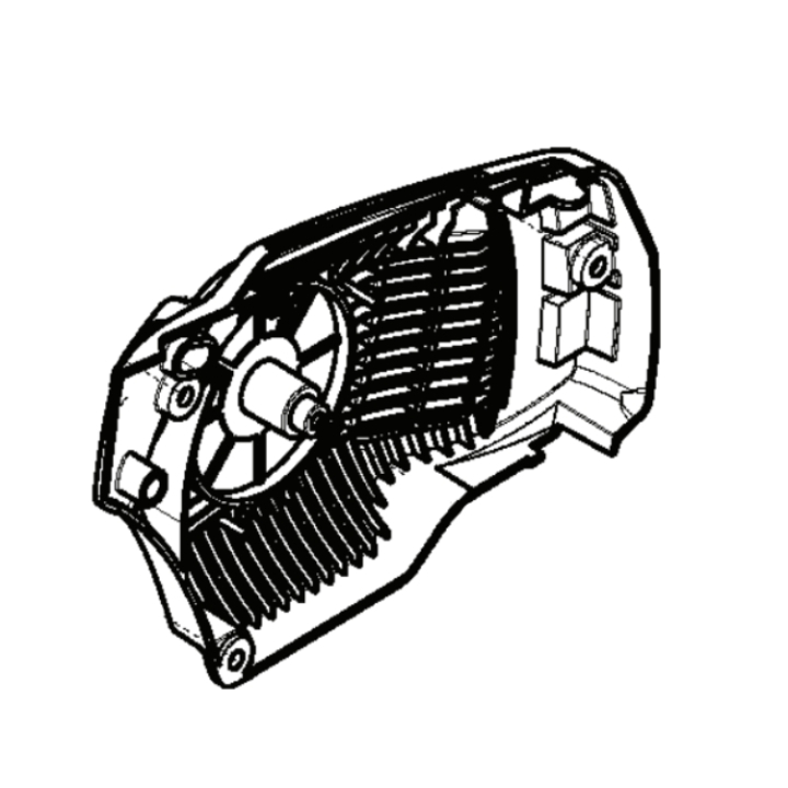 Rozrusznik i naklejka 5826640-01 w grupie Części Zamienne / Części zamienne Pilarki / Części zamienne Husqvarna 120/E w GPLSHOP (5826640-01)