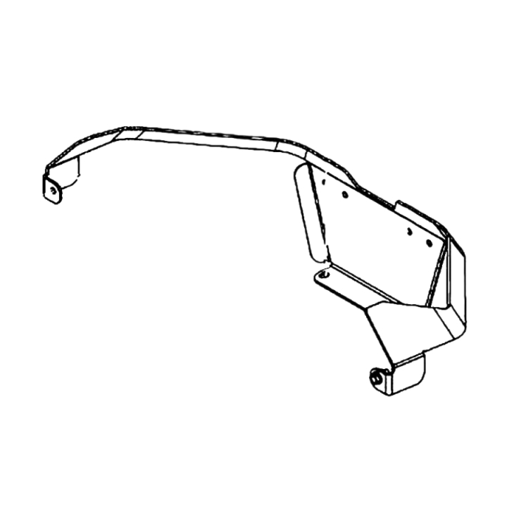 Osłona tylna, Mz Grey X498 5826937-02 w grupie  w GPLSHOP (5826937-02)