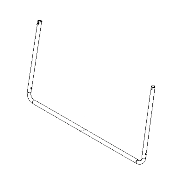 Rama, przód, Tex/Crd w grupie Części Zamienne / Części zamienne Traktory ogrodowe / Części zamienne Husqvarna TC 238 w GPLSHOP (5835115-01)