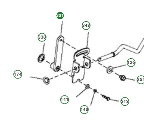 Centrum w grupie Części Zamienne / Części zamienne Traktory ogrodowe / ➤Części zamienne CT & CTH / Części zamienne Husqvarna CT 154 w GPLSHOP (5835701-01)