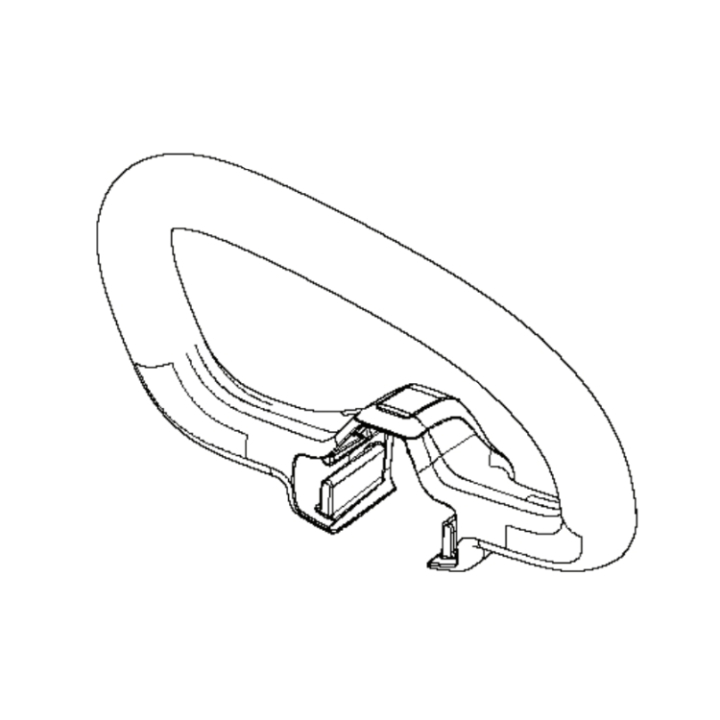 Uchwyt z przodu 5853276-02 w grupie Części Zamienne / Części zamienne Wykaszarki / Części zamienne Husqvarna 215iL w GPLSHOP (5853276-02)