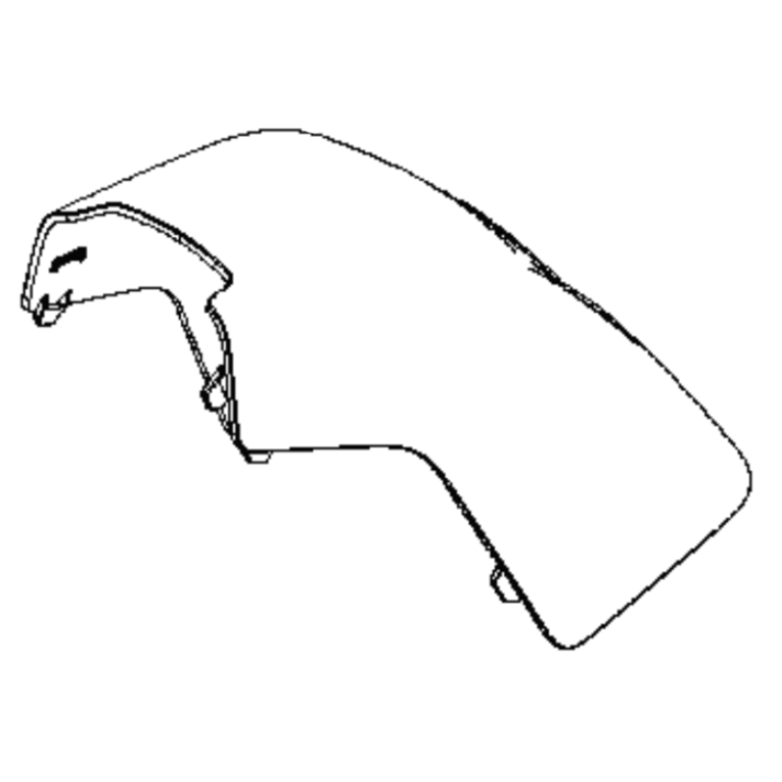 Osłona silnika góra w grupie Części Zamienne / Części zamienne Wykaszarki / Części zamienne Husqvarna 136LiL w GPLSHOP (5853391-01)