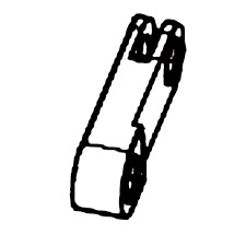 Ramię Łącznika 5856035-01 w grupie Części Zamienne / Części zamienne Pilarki / Części zamienne Husqvarna 240i w GPLSHOP (5856035-01)