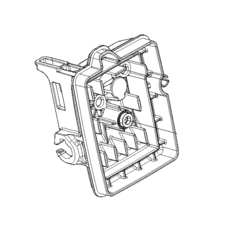 Uchwyt filtra powietrza w grupie Części Zamienne / Części zamienne Dmuchawy do liści / Części zamienne Husqvarna 525BX w GPLSHOP (5856044-01)