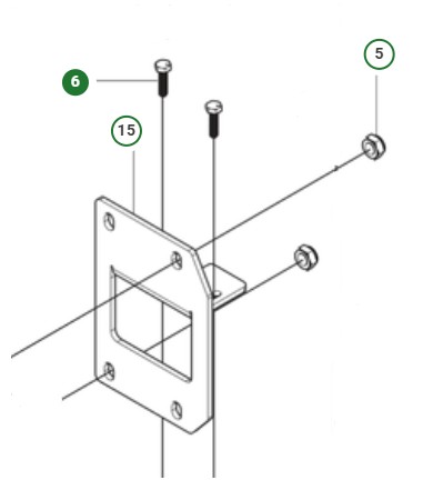 Śruba 5856911-01 w grupie Części Zamienne / Części zamienne Husqvarna Odśnieżarek / Części zamienne Husqvarna ST430T w GPLSHOP (5856911-01)