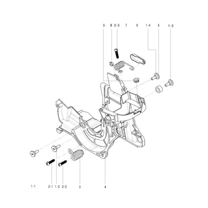 Wspornik 5860986-03 w grupie Części Zamienne / Części zamienne Pilarki / Części zamienne Husqvarna 120/E w GPLSHOP (5860986-03)