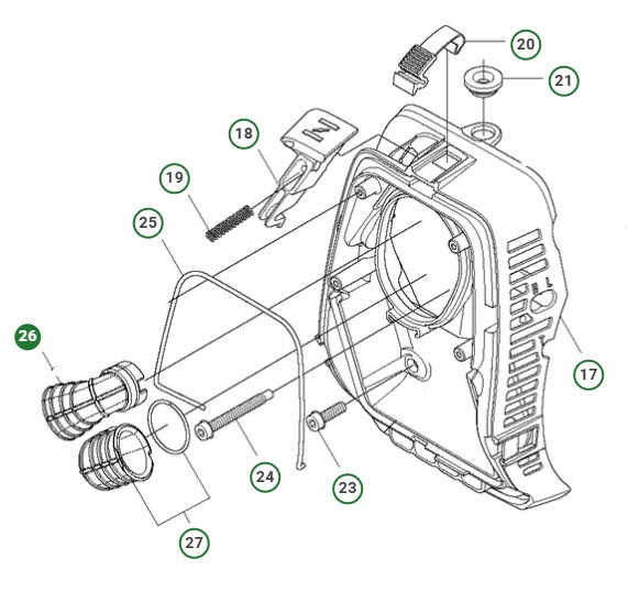 Wlot Powietrza 5869469-01 w grupie w GPLSHOP (5869469-01)