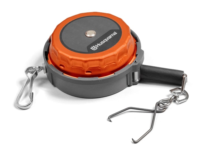 Husqvarna Taśma miernicza, 15m with timber hook w grupie Produkty do pielęgnacji ogrodów oraz do gospodarki leśnej marki / Husqvarna Pilarki / Akcesoria Pilarki w GPLSHOP (5869975-03)