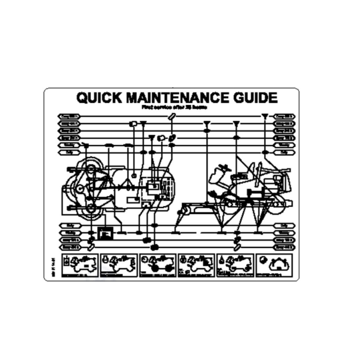 Naklejka Serwisowa P500D 5871114-01 w grupie  w GPLSHOP (5871114-01)