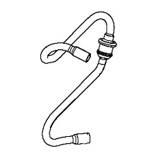 Przewód paliwowy kompletny Rohs2 5874184-02 w grupie Części Zamienne / Części zamienne Pilarki / Części zamienne Husqvarna 439 w GPLSHOP (5874184-02)