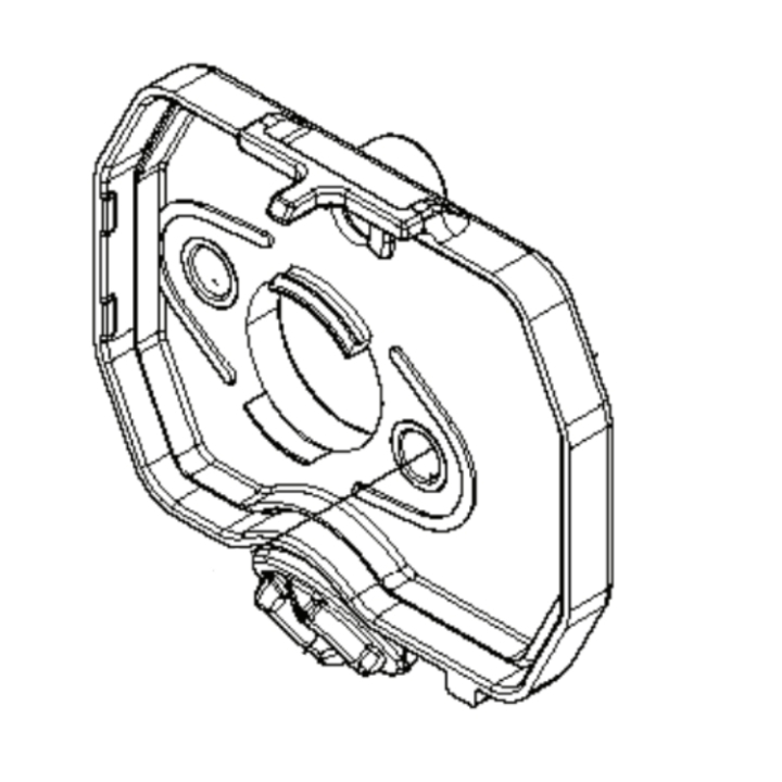 Spód Filtra Powietrza 5878707-01 w grupie Części Zamienne / Części zamienne Pilarki / Części zamienne Husqvarna T525 w GPLSHOP (5878707-01)