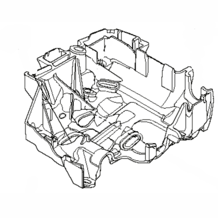 Podłoga pomieszczenia gaźnika 5881939-01 w grupie Części Zamienne / Części zamienne Pilarki / Części zamienne Husqvarna 560XP/G w GPLSHOP (5881939-01)