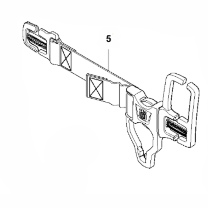 Pas Piersiowy, Uprząż 5882365-01 w grupie  w GPLSHOP (5882365-01)