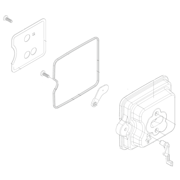 Ekran obudowy filtra w grupie Części Zamienne / Części zamienne Nożyce do żywopłotu / Części zamienne Husqvarna 226HD60S w GPLSHOP (5886285-01)