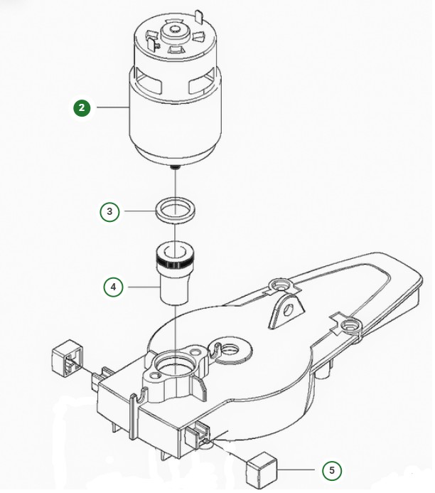 Silnik Kompl 5887603-01 w grupie w GPLSHOP (5887603-01)