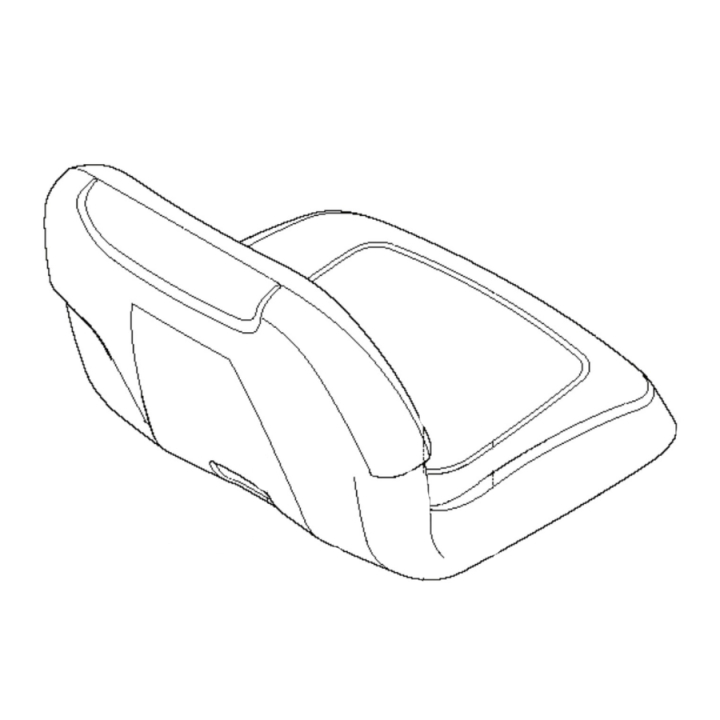 Jonsered, dolny odcinek pleców w grupie Części Zamienne / Części zamienne Jonsered Kosiarki samojezdne / Części zamienne Jonsered FR 2216 MA 4x4 w GPLSHOP (5893459-01)