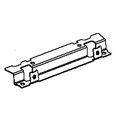 Wspornik konsoli tylnej, czarny cynk 5896269-02 w grupie  w GPLSHOP (5896269-02)