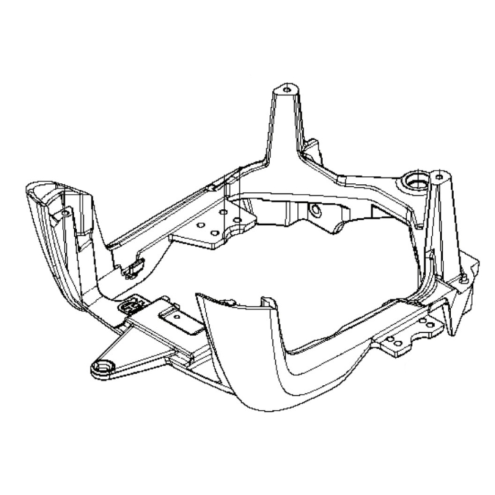 Tylne podwozie, komplet, szare w grupie Części Zamienne / Części zamienne Rider / Części zamienne Husqvarna Rider 115B w GPLSHOP (5902684-01)