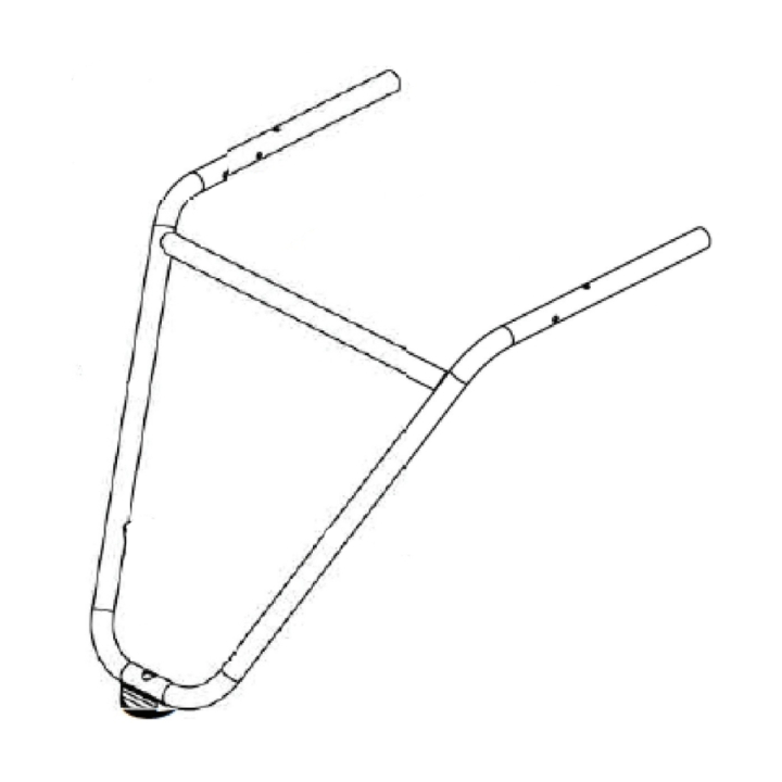 Wspornik Uchwytu 5903620-01 w grupie Części Zamienne / Części zamienne do Glebogryzarek Husqvarna / Części zamienne Husqvarna TR348 w GPLSHOP (5903620-01)