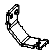 Prowadnica szyny wspornika, czarny cynk w grupie w GPLSHOP (5905542-02)