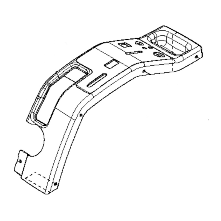 Zespół górny panelu osłonowego w grupie  w GPLSHOP (5907527-01)