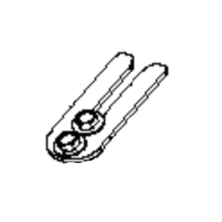 Ramię prowadnicy koła napinającego, czarny cynk 5929178-02 w grupie  w GPLSHOP (5929178-02)