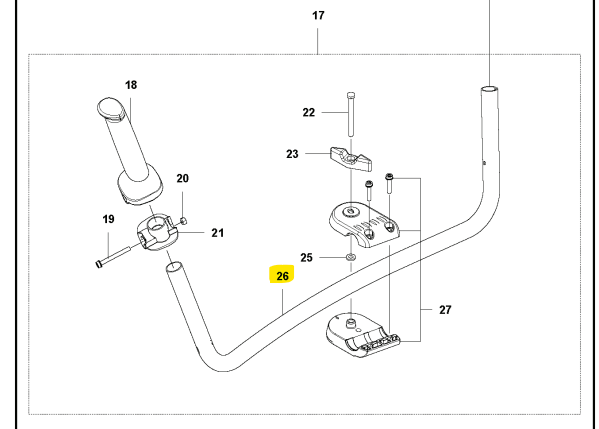 Łatwy w obsłudze w grupie Części Zamienne / Części zamienne Wykaszarki / Części zamienne Husqvarna 535iRXT w GPLSHOP (5930543-01)