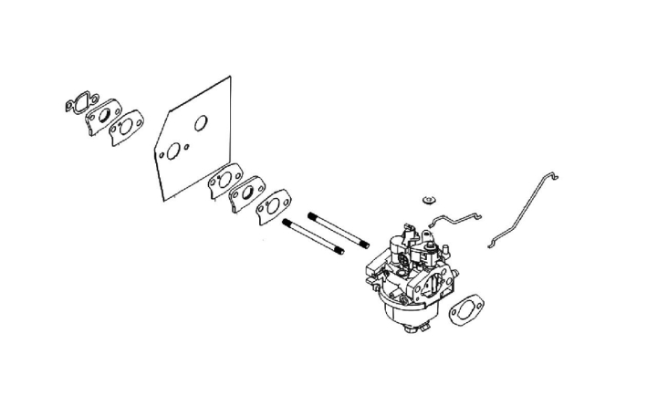 Zestaw Gaźnika Rv175 Gaźnik 5930582-01 w grupie w GPLSHOP (5930582-01)