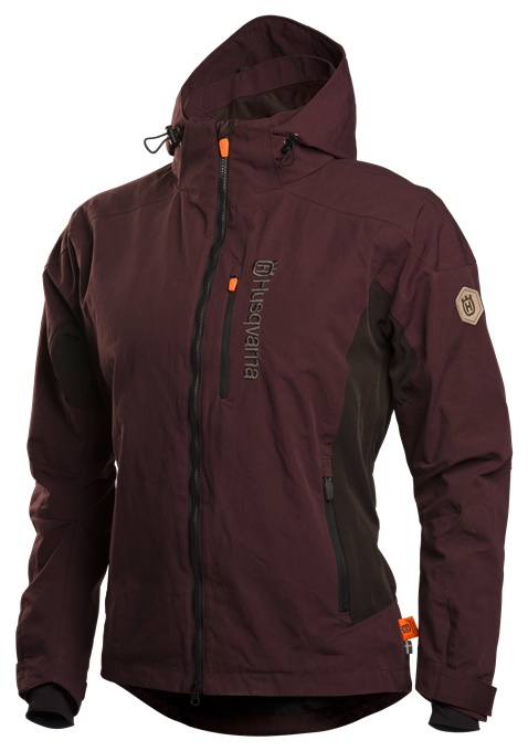 Husqvarna Xplorer Shell jacket women grape purple, XS w grupie Produkty do pielęgnacji ogrodów oraz do gospodarki leśnej marki / Husqvarna Wyposażenie i odzież ochronna / Zwykłe ubrania Xplorer w GPLSHOP (5932504-42)