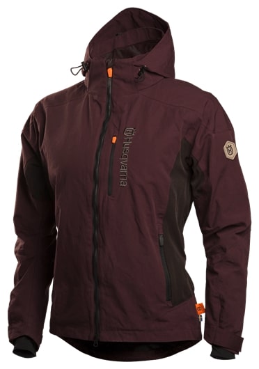 Husqvarna Xplorer Shell jacket women grape purple w grupie Produkty do pielęgnacji ogrodów oraz do gospodarki leśnej marki / Husqvarna Wyposażenie i odzież ochronna / Zwykłe ubrania Xplorer w GPLSHOP (5932504)