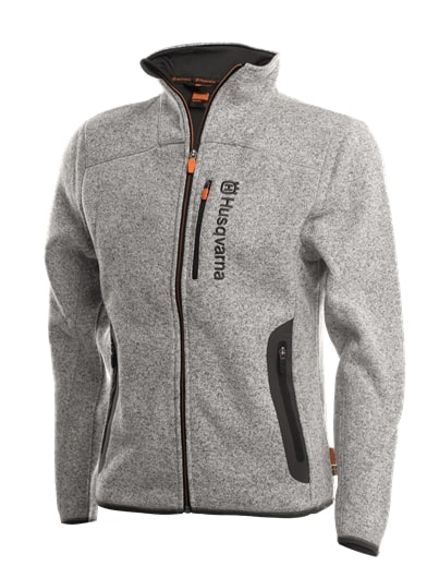 Husqvarna Xplorer Fleece jacket women steel grey w grupie Produkty do pielęgnacji ogrodów oraz do gospodarki leśnej marki / Husqvarna Wyposażenie i odzież ochronna / Zwykłe ubrania Xplorer w GPLSHOP (5932522)