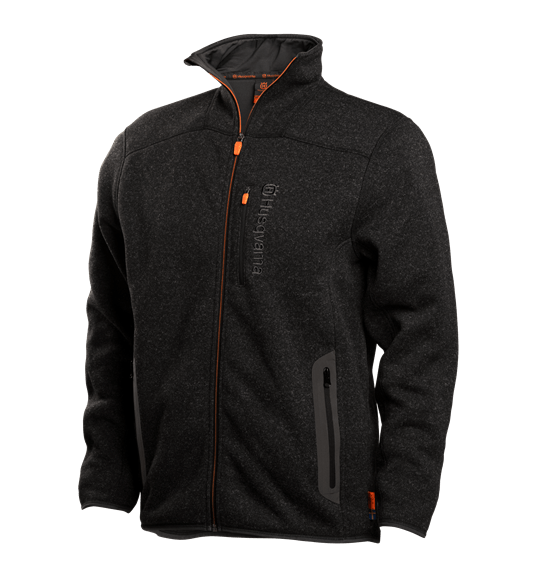 Husqvarna Xplorer Fleece jacket men granite grey w grupie Produkty do pielęgnacji ogrodów oraz do gospodarki leśnej marki / Husqvarna Wyposażenie i odzież ochronna / Zwykłe ubrania Xplorer w GPLSHOP (5932523-54)