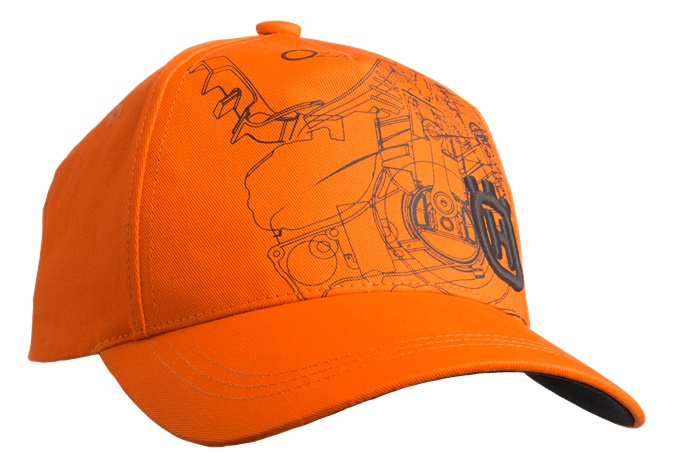 Husqvarna Xplorer Cap pioneer saw orange w grupie Produkty do pielęgnacji ogrodów oraz do gospodarki leśnej marki / Husqvarna Wyposażenie i odzież ochronna / Zwykłe ubrania Xplorer w GPLSHOP (5932539-01)