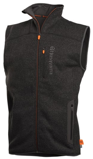 Husqvarna Xplorer Fleece vest men granite grey w grupie Produkty do pielęgnacji ogrodów oraz do gospodarki leśnej marki / Husqvarna Wyposażenie i odzież ochronna / Zwykłe ubrania Xplorer w GPLSHOP (5932544)