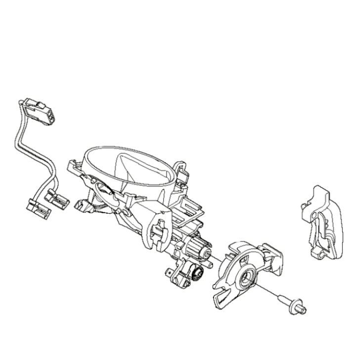 Zespół kolanka wlotowego Xpg 5932610-02 w grupie Części Zamienne / Części zamienne Pilarki / Części zamienne Husqvarna 592XP/G w GPLSHOP (5932610-02)