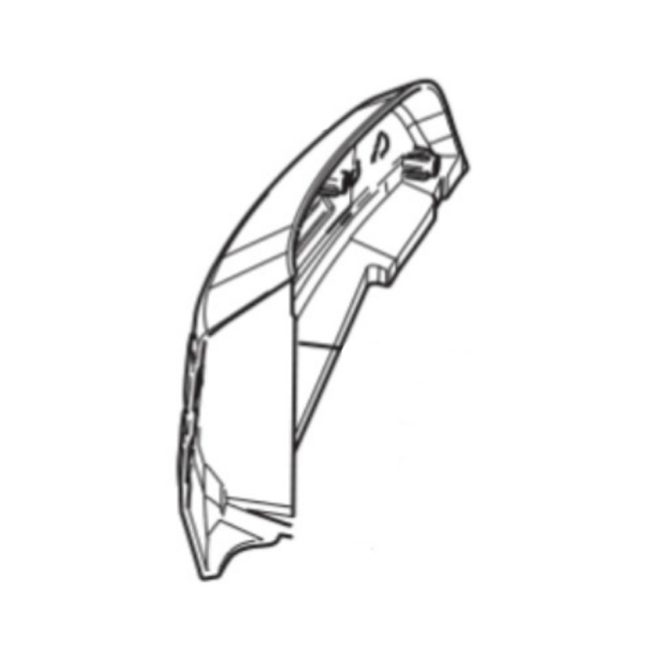 Lewa osłona maski silnika w grupie Części Zamienne / Części zamienne Rider / Części zamienne Husqvarna Rider 420 TSX AWD w GPLSHOP (5933476-01)