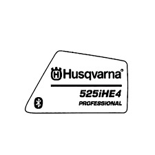 Naklejka Produkt 525Ihe4 Bt w grupie Części Zamienne / Części zamienne Nożyce do żywopłotu / Części zamienne Husqvarna 525iHE4 w GPLSHOP (5940951-18)