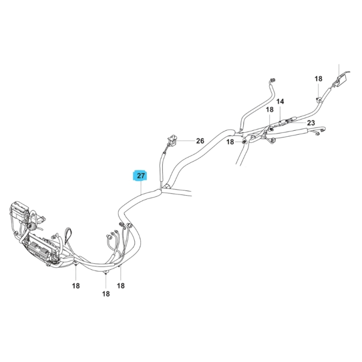 Zespół okablowania głównego w grupie  w GPLSHOP (5960219-01)
