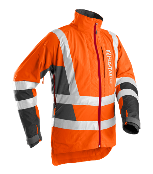 Kurtka odblaskowa Husqvarna Technical High Viz, 62 w grupie Produkty do pielęgnacji ogrodów oraz do gospodarki leśnej marki / Husqvarna Wyposażenie i odzież ochronna / Kurtka w GPLSHOP (5963037-62)