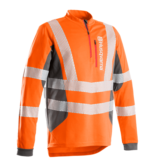 T-shirt Technical High Viz, long sleeve EN 20471, XL w grupie Produkty do pielęgnacji ogrodów oraz do gospodarki leśnej marki / Husqvarna Wyposażenie i odzież ochronna / Odzież robocza / Akcesoria w GPLSHOP (5963038-58)