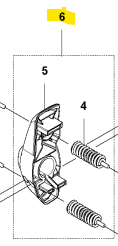 Zestaw uchwytów antywibracyjnych 5969021-01 w grupie Części Zamienne / Części zamienne Wykaszarki / Części zamienne Husqvarna 535iRXT w GPLSHOP (5969021-01)