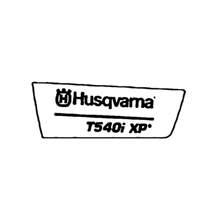 Naklejka na produkt T540 Brak Bluetooth 5970202-03 w grupie Części Zamienne / Części zamienne Pilarki / ➤Serii 500 / Części zamienne Husqvarna T540i XPG w GPLSHOP (5970202-03)