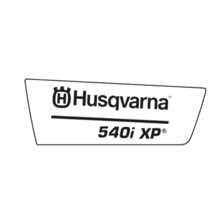 Naklejka na produkt 540I Xp No Bluet 5970203-02 w grupie Części Zamienne / Części zamienne Pilarki / Części zamienne Husqvarna 540i XP w GPLSHOP (5970203-02)