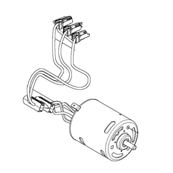 Silnik Zespół Bldc w grupie Części Zamienne / Części zamienne Dmuchawy do liści / Części zamienne Husqvarna 120iB w GPLSHOP (5972137-01)