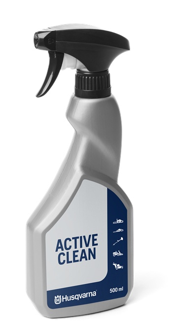 Husqvarna Active Clean Spray 500ml w grupie Produkty do pielęgnacji ogrodów oraz do gospodarki leśnej marki / Husqvarna Smary i pojemniki / Smary i pojemniki w GPLSHOP (5972557-01)