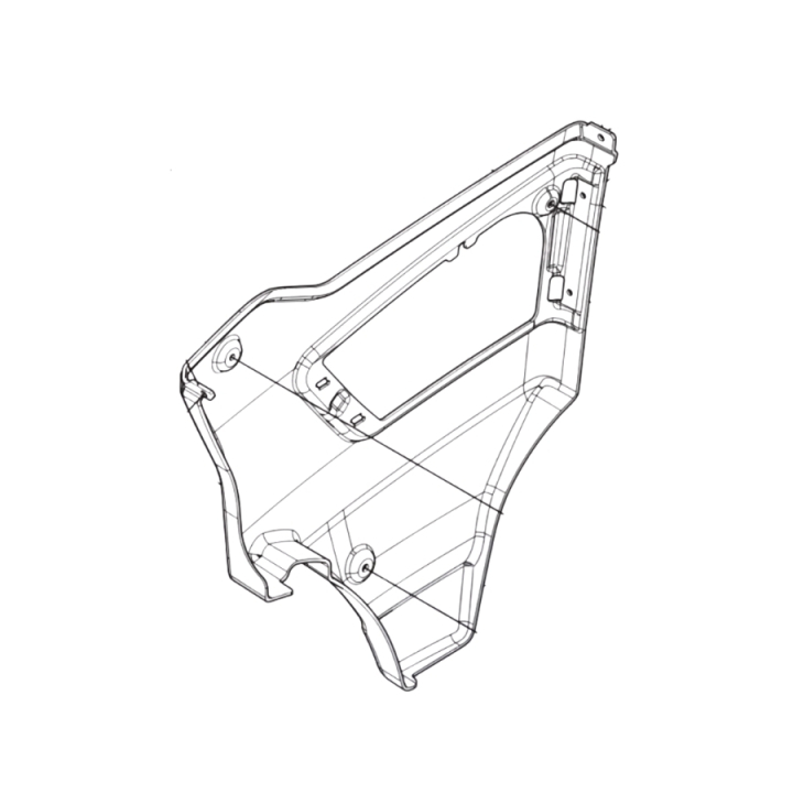 Osłona prawa P 520Dx/P 525Dx w grupie  w GPLSHOP (5972684-02)