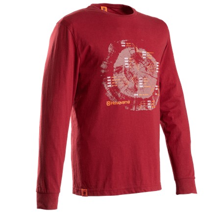 Husqvarna Xplorer T-shirt long sleeve Unisex w grupie Produkty do pielęgnacji ogrodów oraz do gospodarki leśnej marki / Husqvarna Wyposażenie i odzież ochronna / Zwykłe ubrania Xplorer w GPLSHOP (5974824-50)